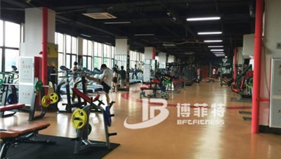 廣州花都健身房圖 荔枝视频APP黄色客戶健身房案例